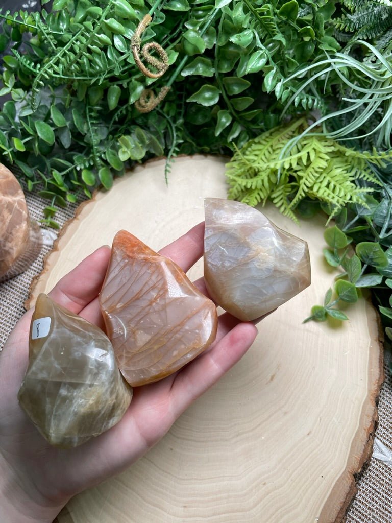 Peach Moonstone Flame | Copper Ashes