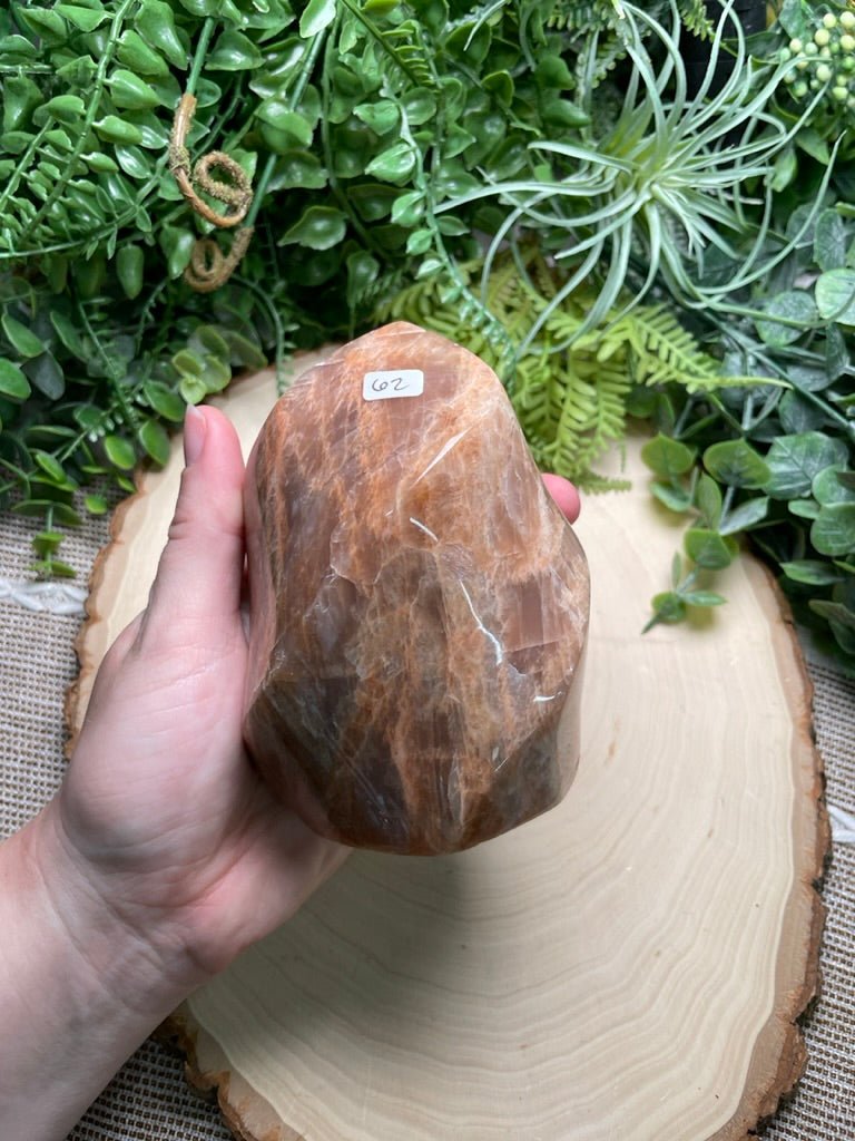 Peach Moonstone Flame | Copper Ashes