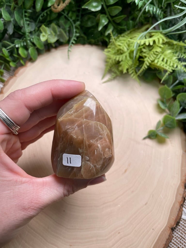 Peach Moonstone Flame | Copper Ashes