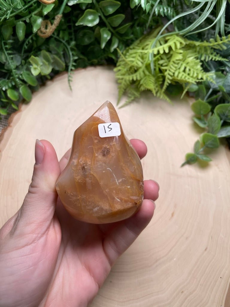 Peach Moonstone Flame | Copper Ashes