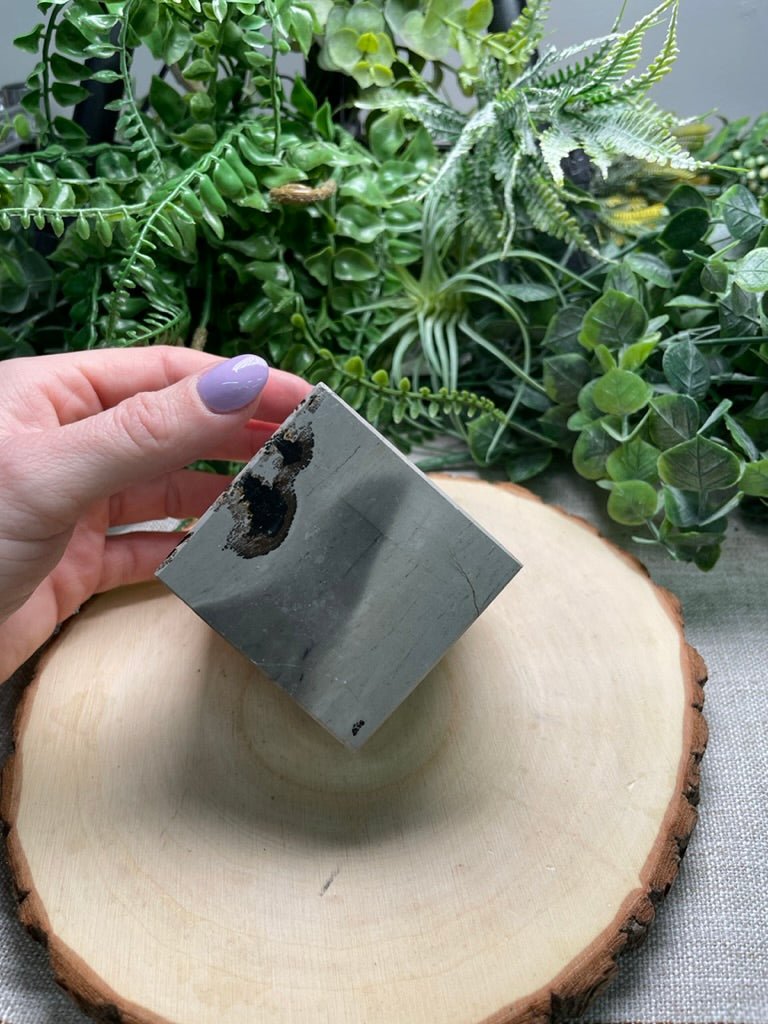 Picture Jasper Cube | Copper Ashes