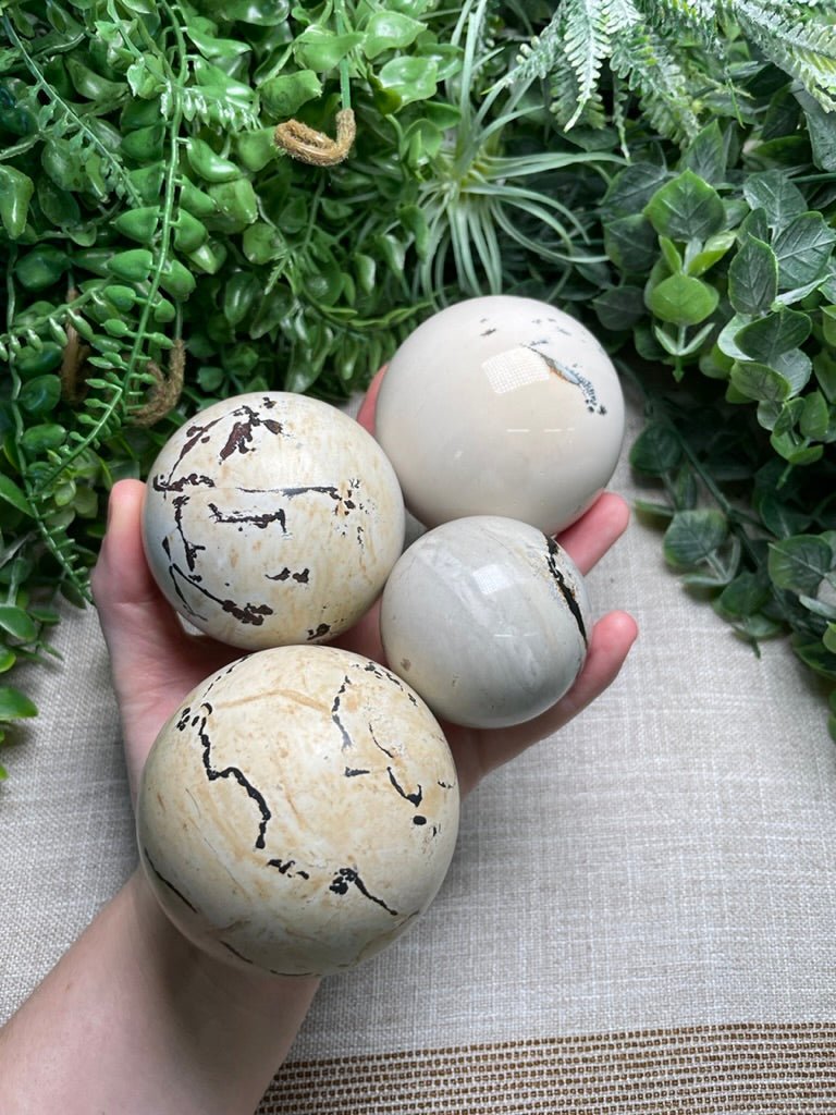 Picture Jasper Sphere | Copper Ashes