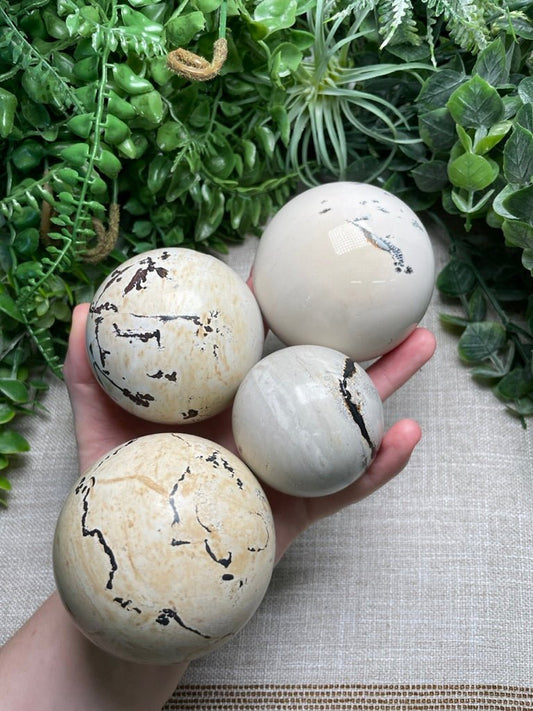 Picture Jasper Sphere | Copper Ashes