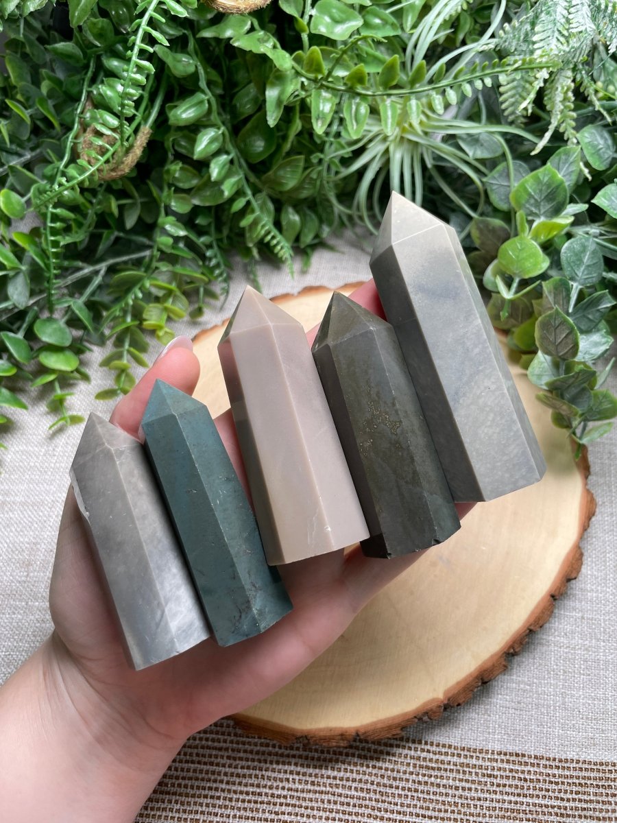 Polychrome Jasper Tower | Copper Ashes