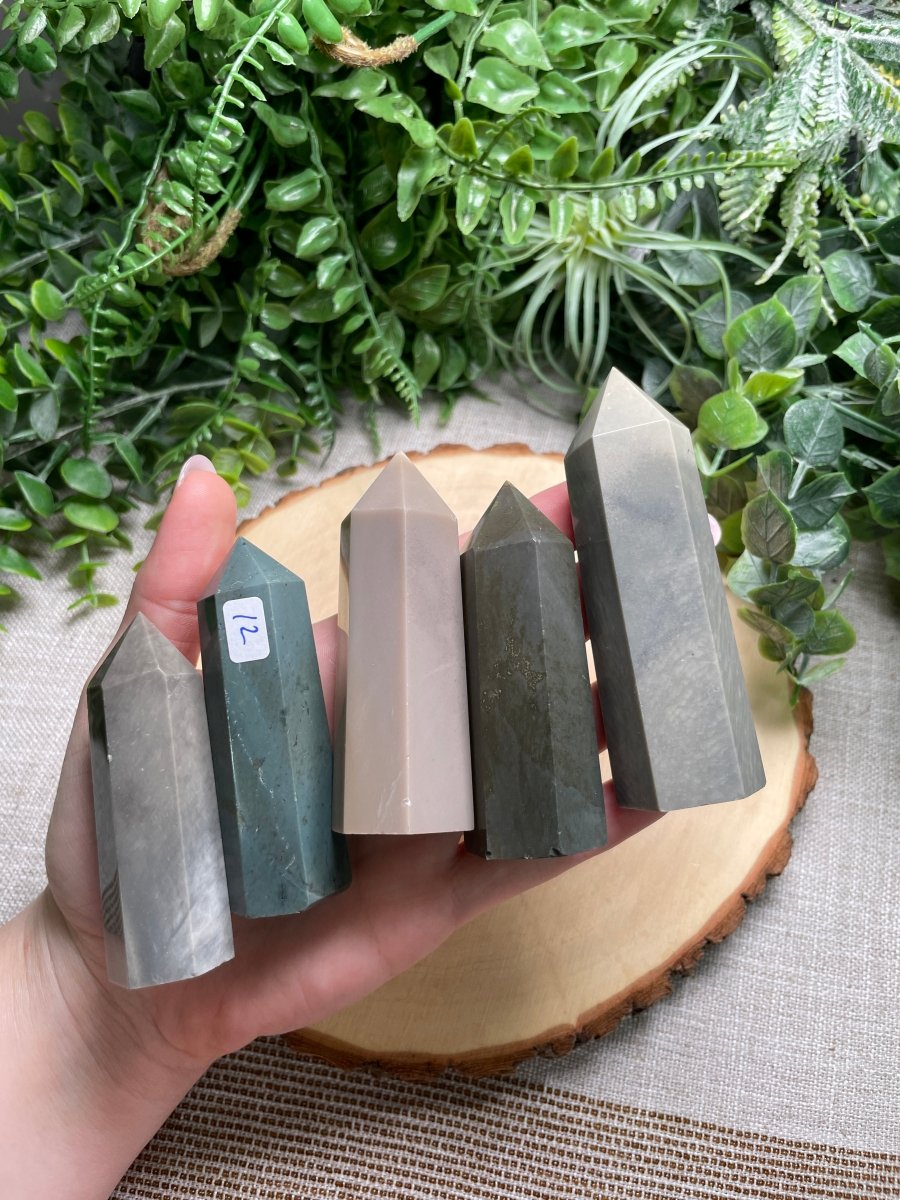 Polychrome Jasper Tower | Copper Ashes