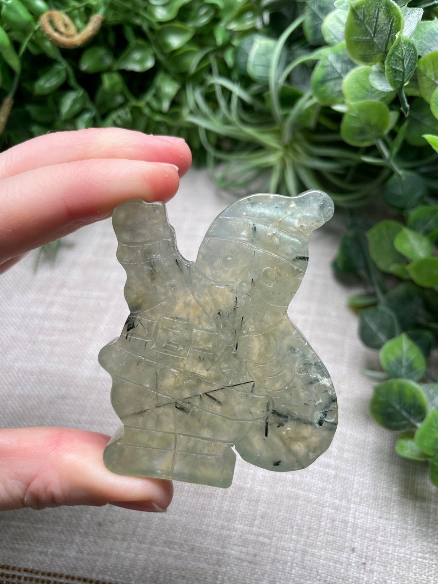 Prehnite Santa | Copper Ashes