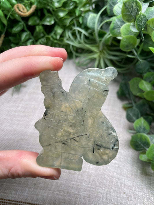 Prehnite Santa | Copper Ashes