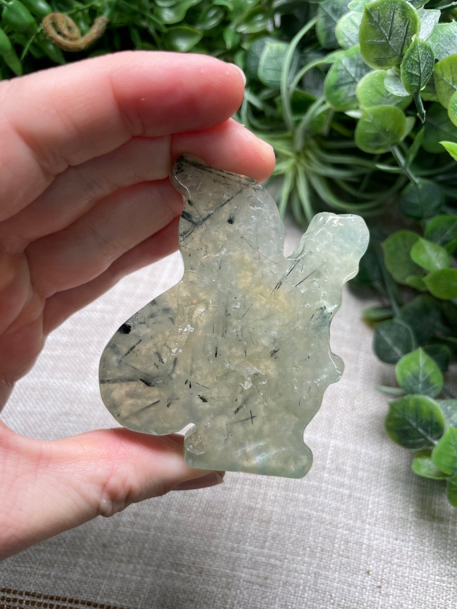 Prehnite Santa | Copper Ashes