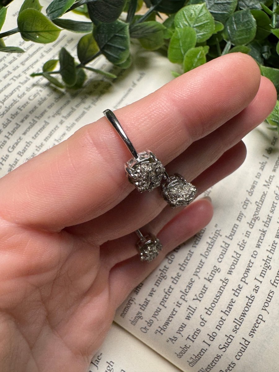 Pyrite Adjustable Ring | Copper Ashes