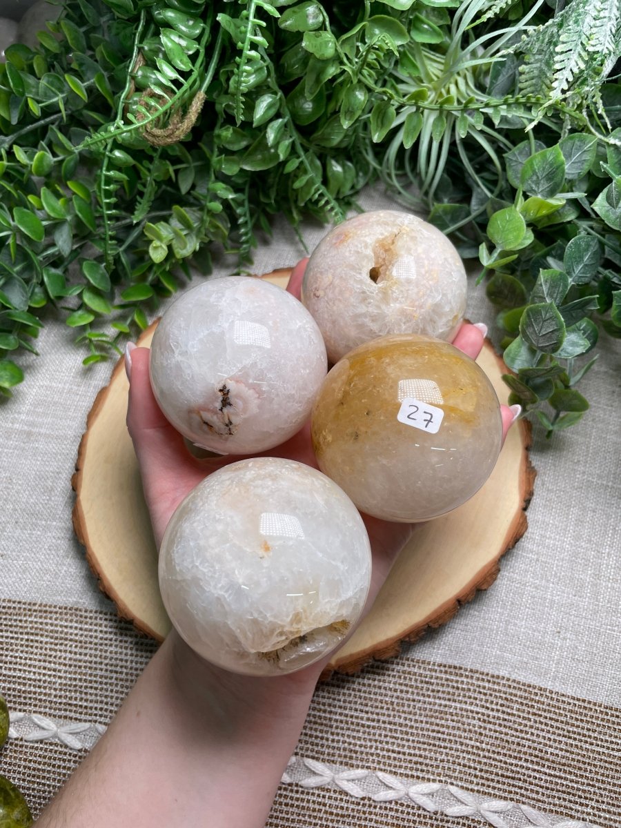 Quartz Mix Sphere | Copper Ashes