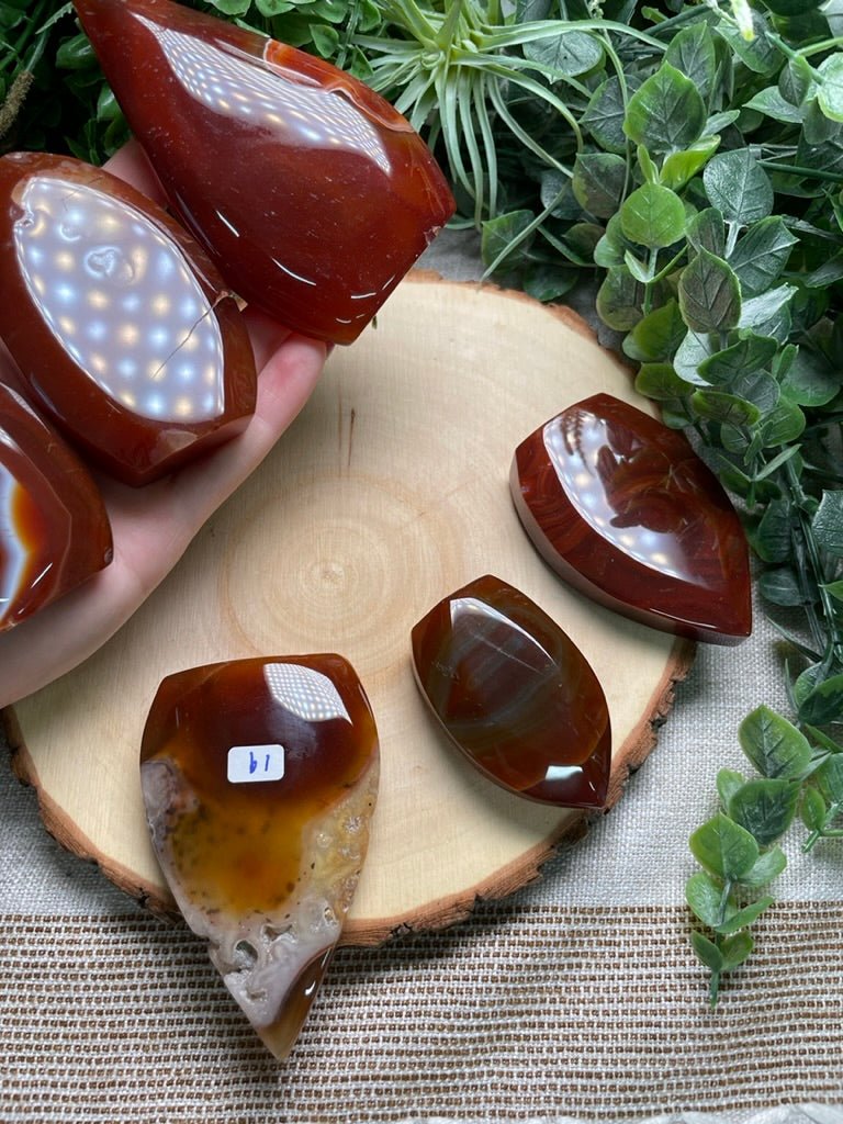 Red Agate Freeform | Copper Ashes