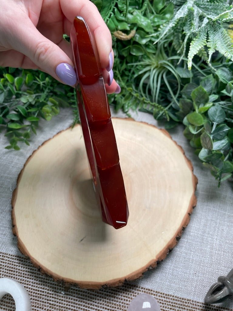 Red Druzy Agate Tree | Copper Ashes