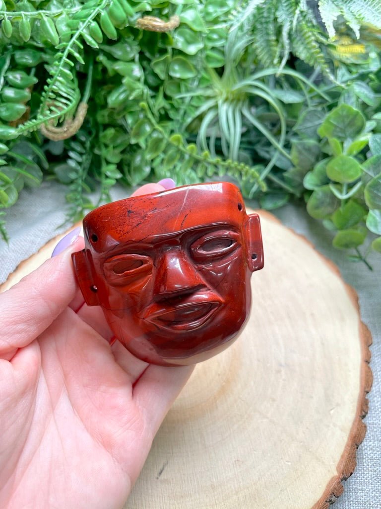 Red Jasper Mask | Copper Ashes