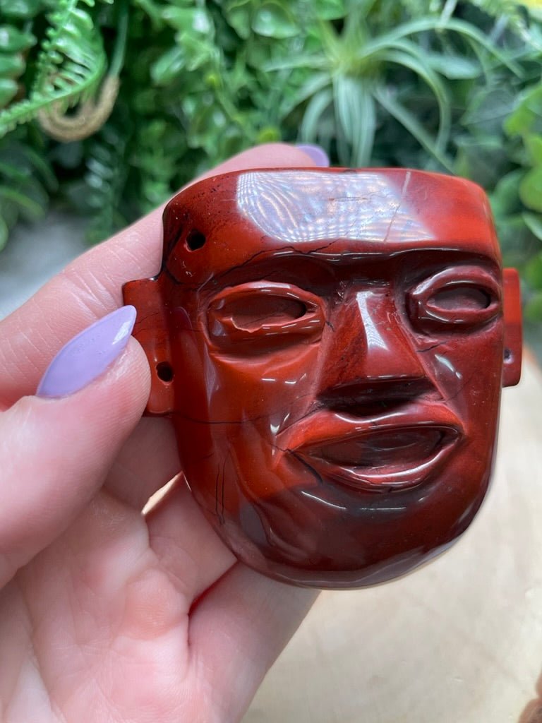 Red Jasper Mask | Copper Ashes