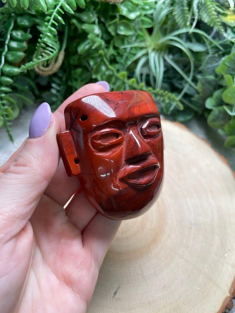 Red Jasper Mask | Copper Ashes