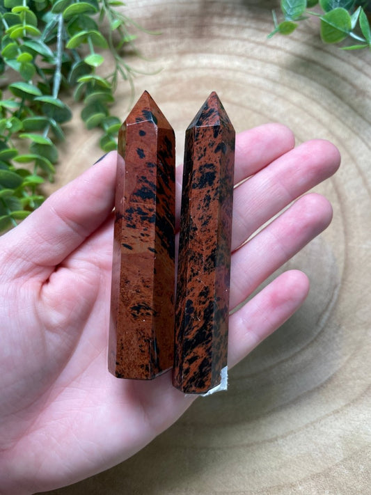 Red Obsidian Tower (chipped tips) | Copper Ashes