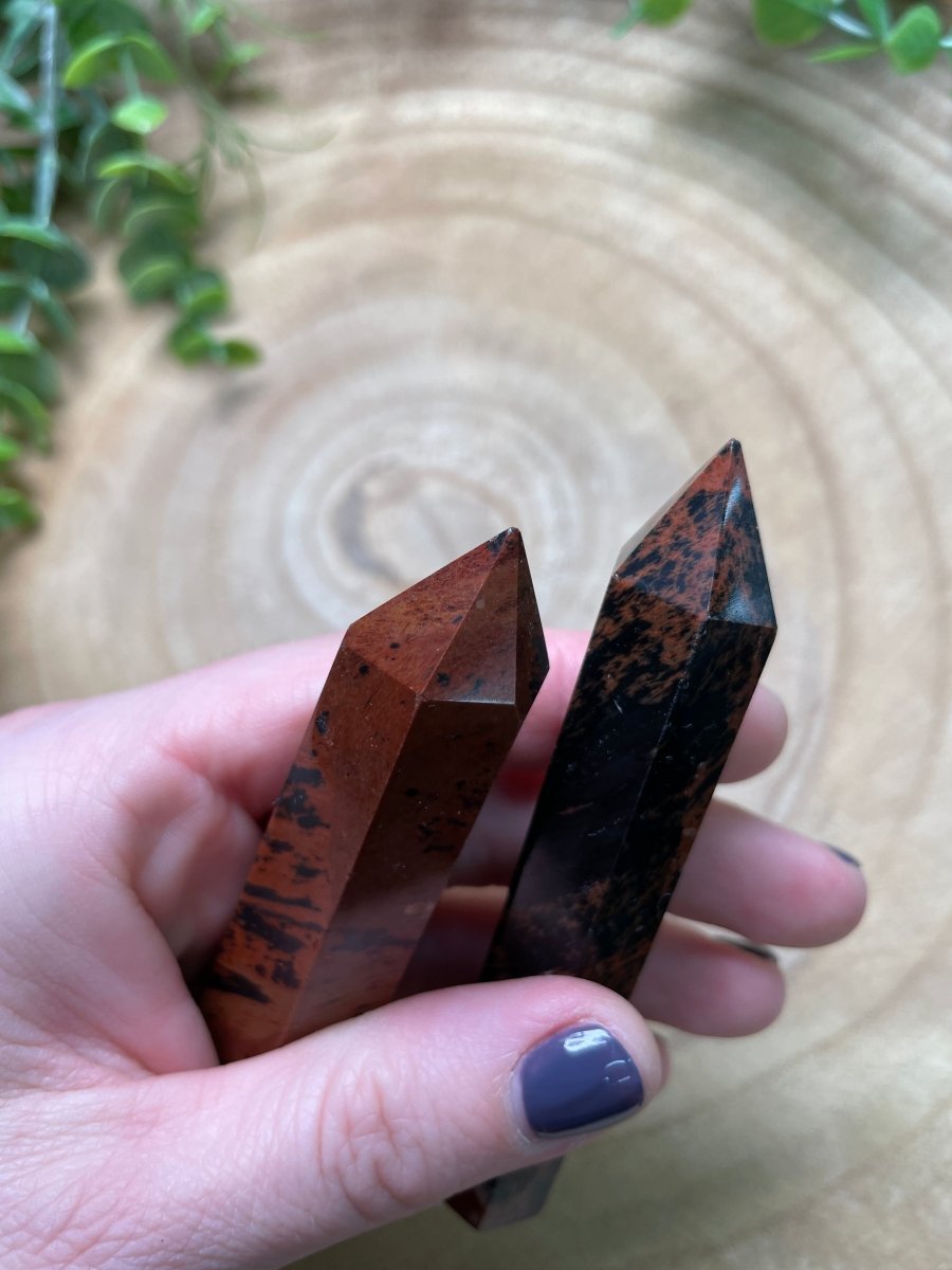 Red Obsidian Tower (chipped tips) | Copper Ashes
