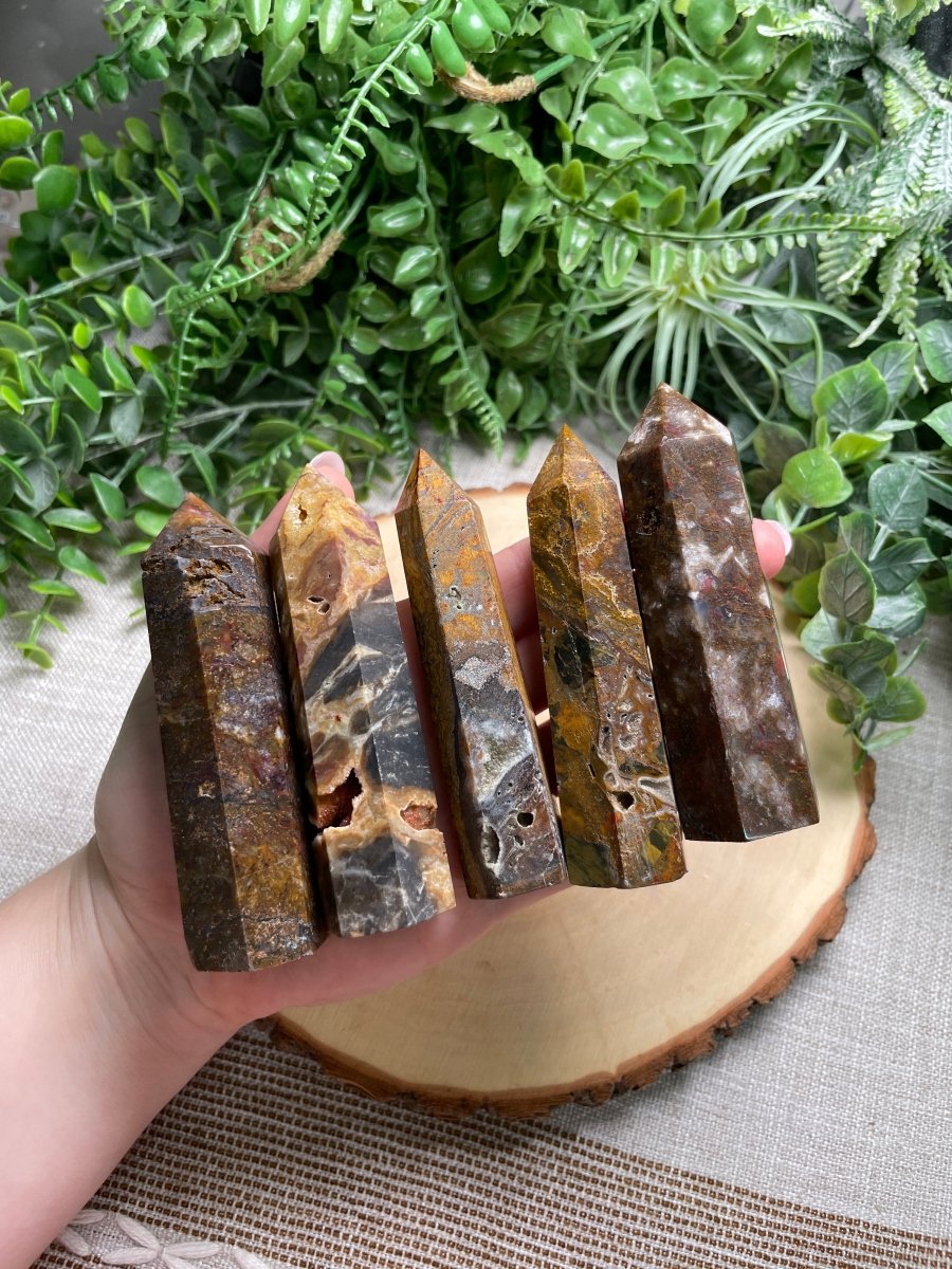 Red Sphalerite Tower | Copper Ashes