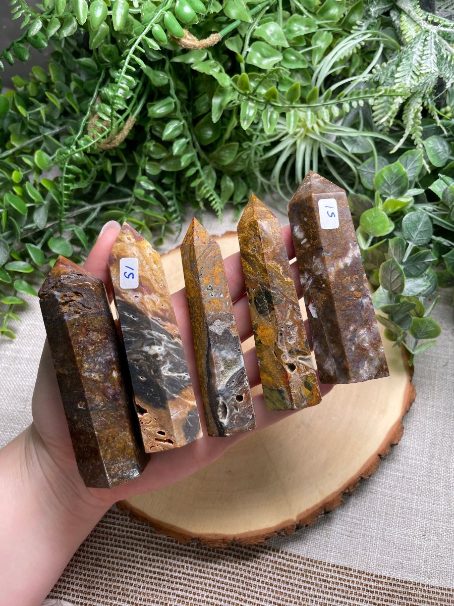 Red Sphalerite Tower | Copper Ashes