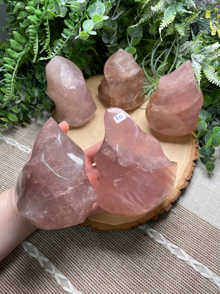 Rose Quartz Flame | Copper Ashes