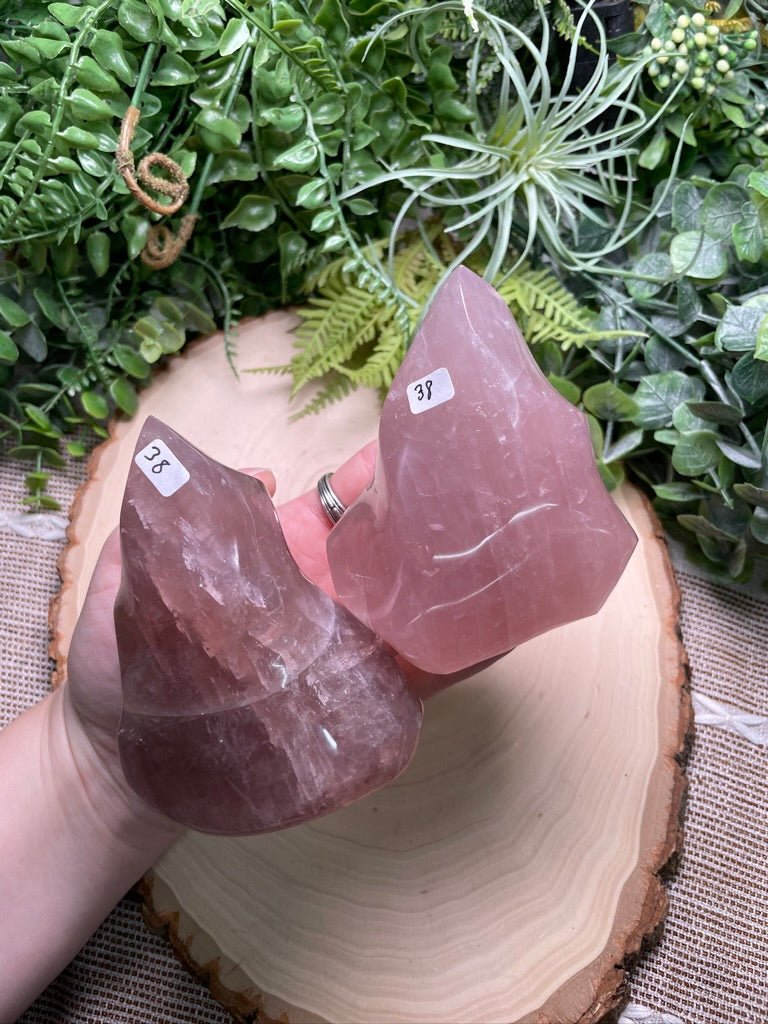 Rose Quartz Flame | Copper Ashes