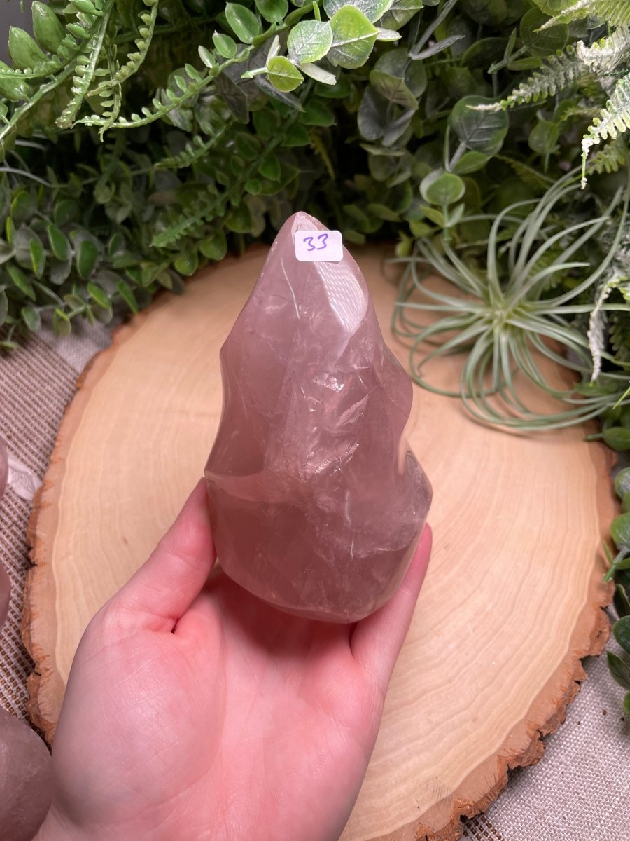 Rose Quartz Flame | Copper Ashes