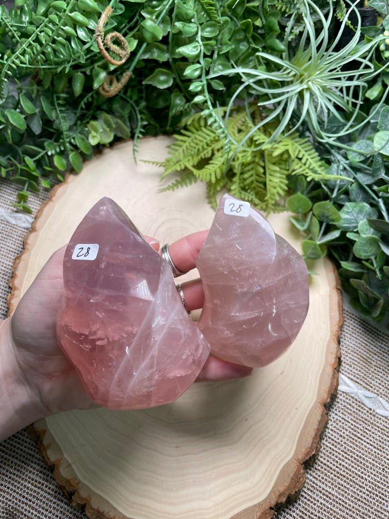 Rose Quartz Flame | Copper Ashes