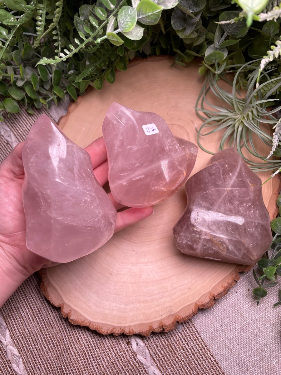 Rose Quartz Flame | Copper Ashes
