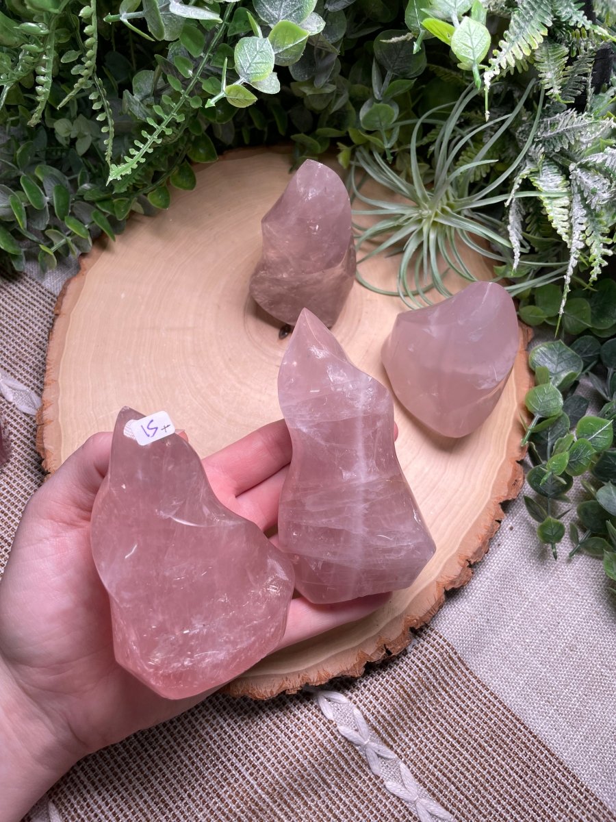 Rose Quartz Flame | Copper Ashes