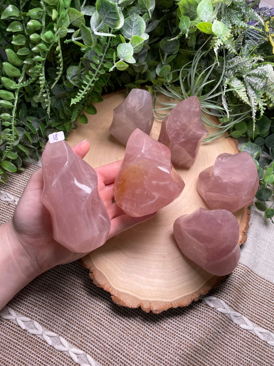 Rose Quartz Flame | Copper Ashes