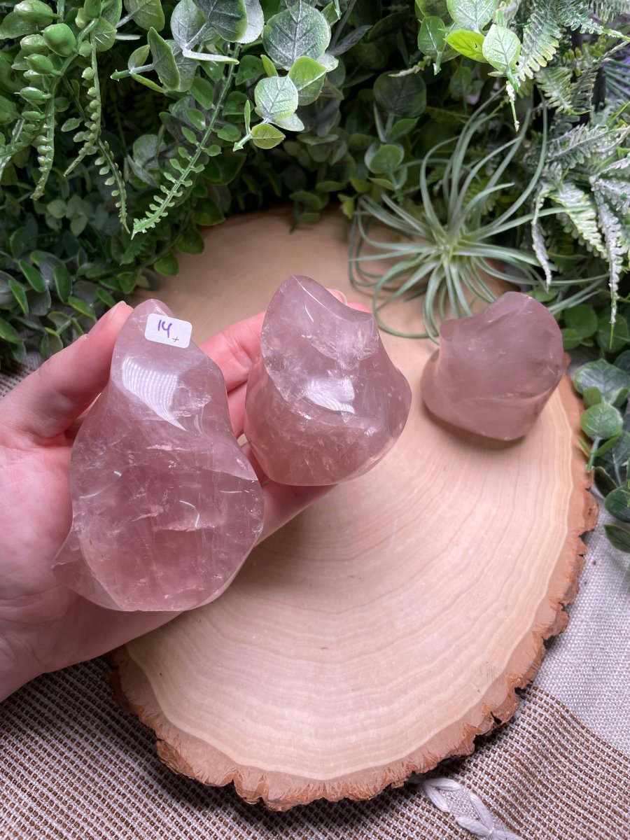 Rose Quartz Flame | Copper Ashes