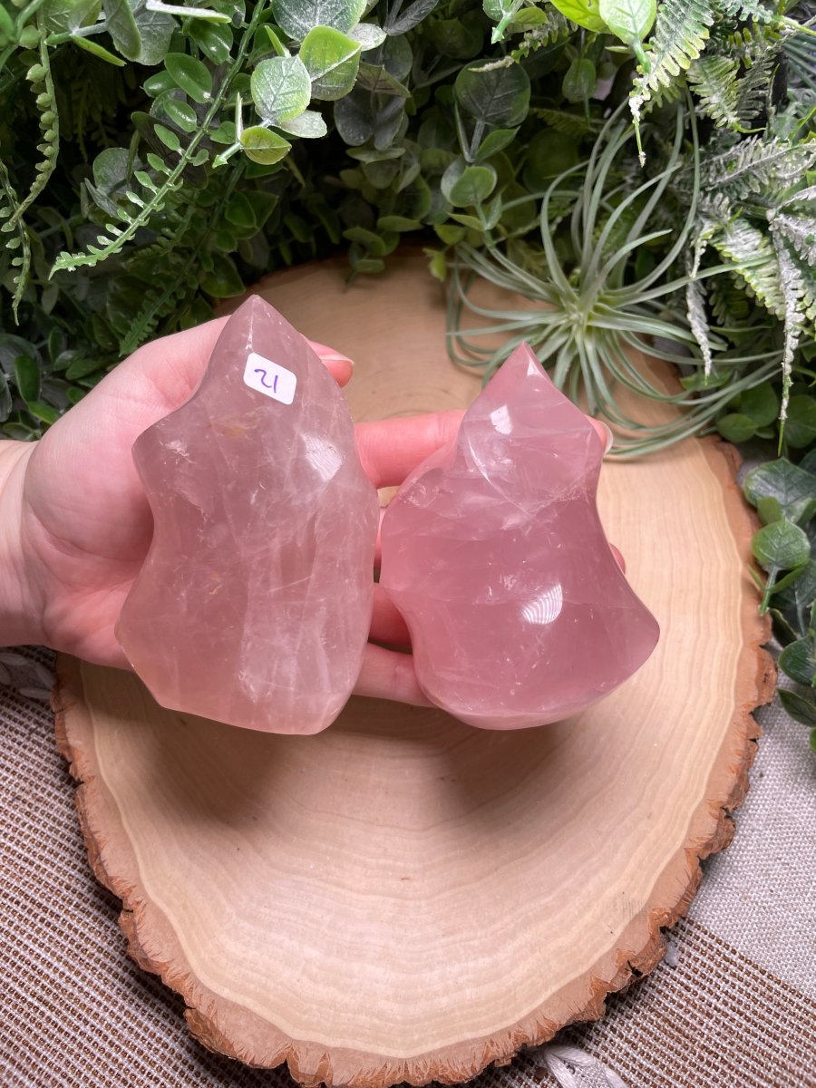 Rose Quartz Flame | Copper Ashes