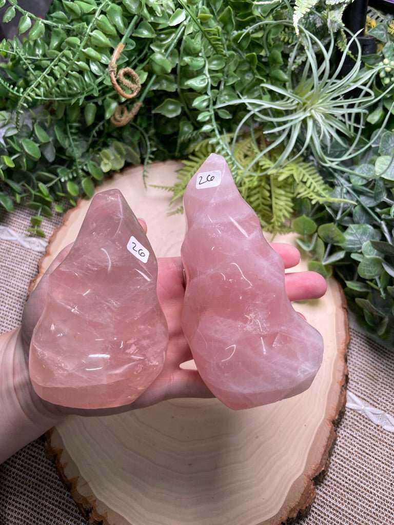 Rose Quartz Flame | Copper Ashes