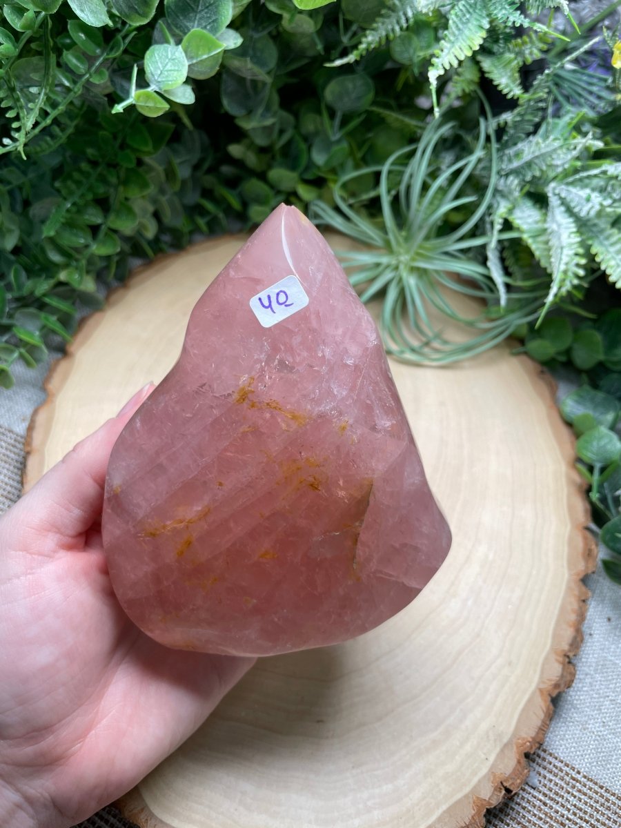 Rose Quartz Flame | Copper Ashes