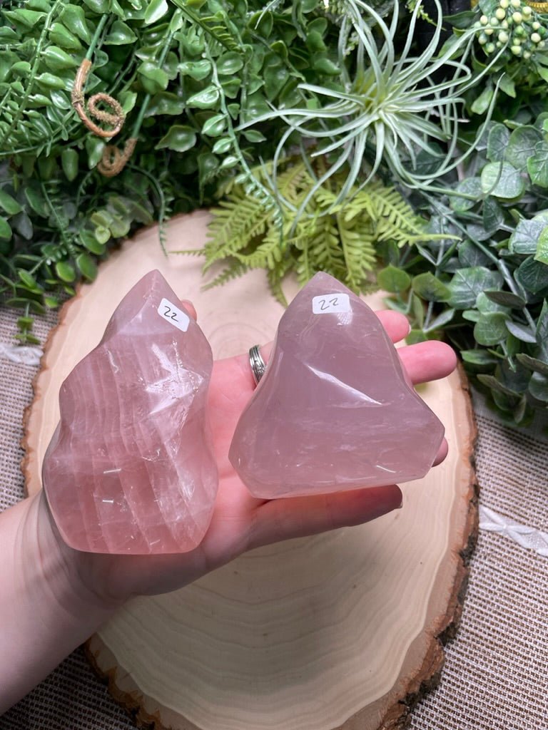 Rose Quartz Flame | Copper Ashes
