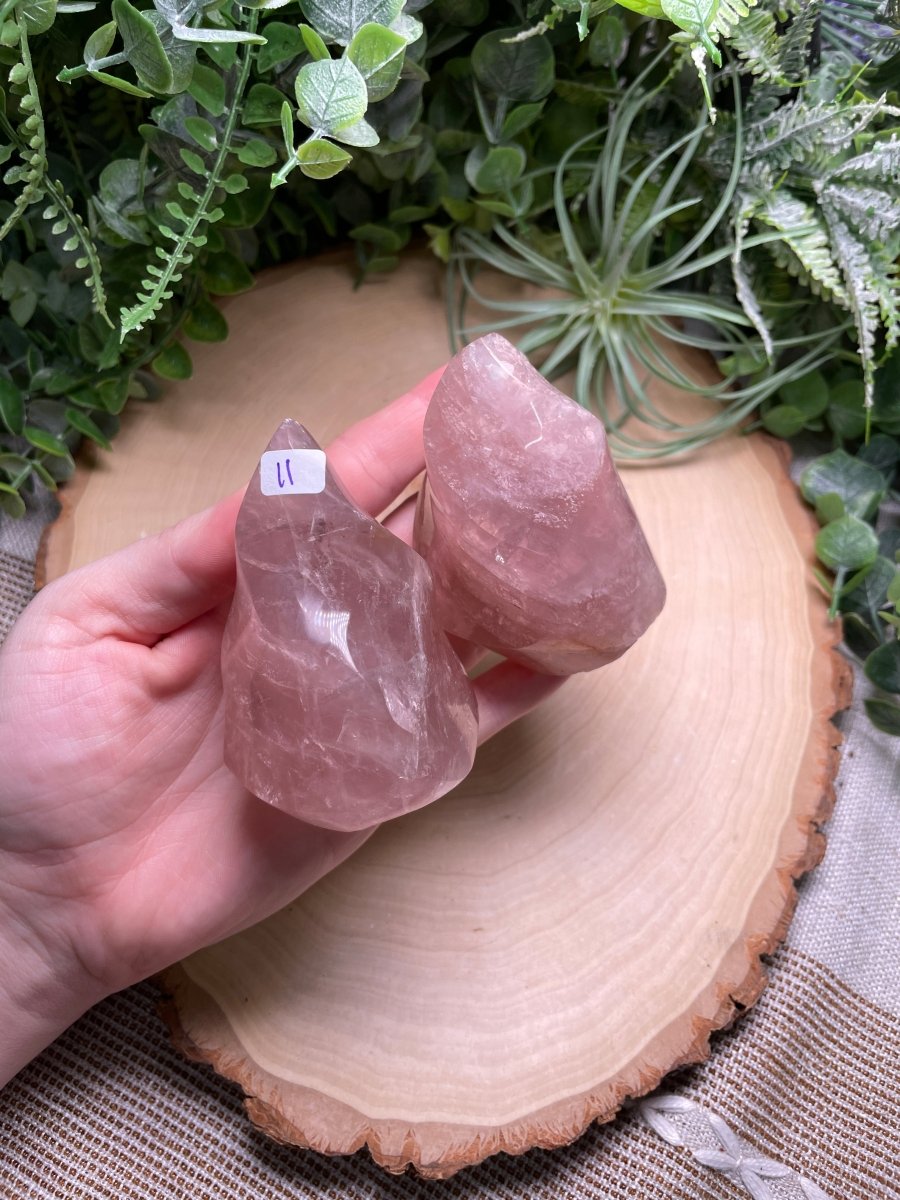 Rose Quartz Flame | Copper Ashes
