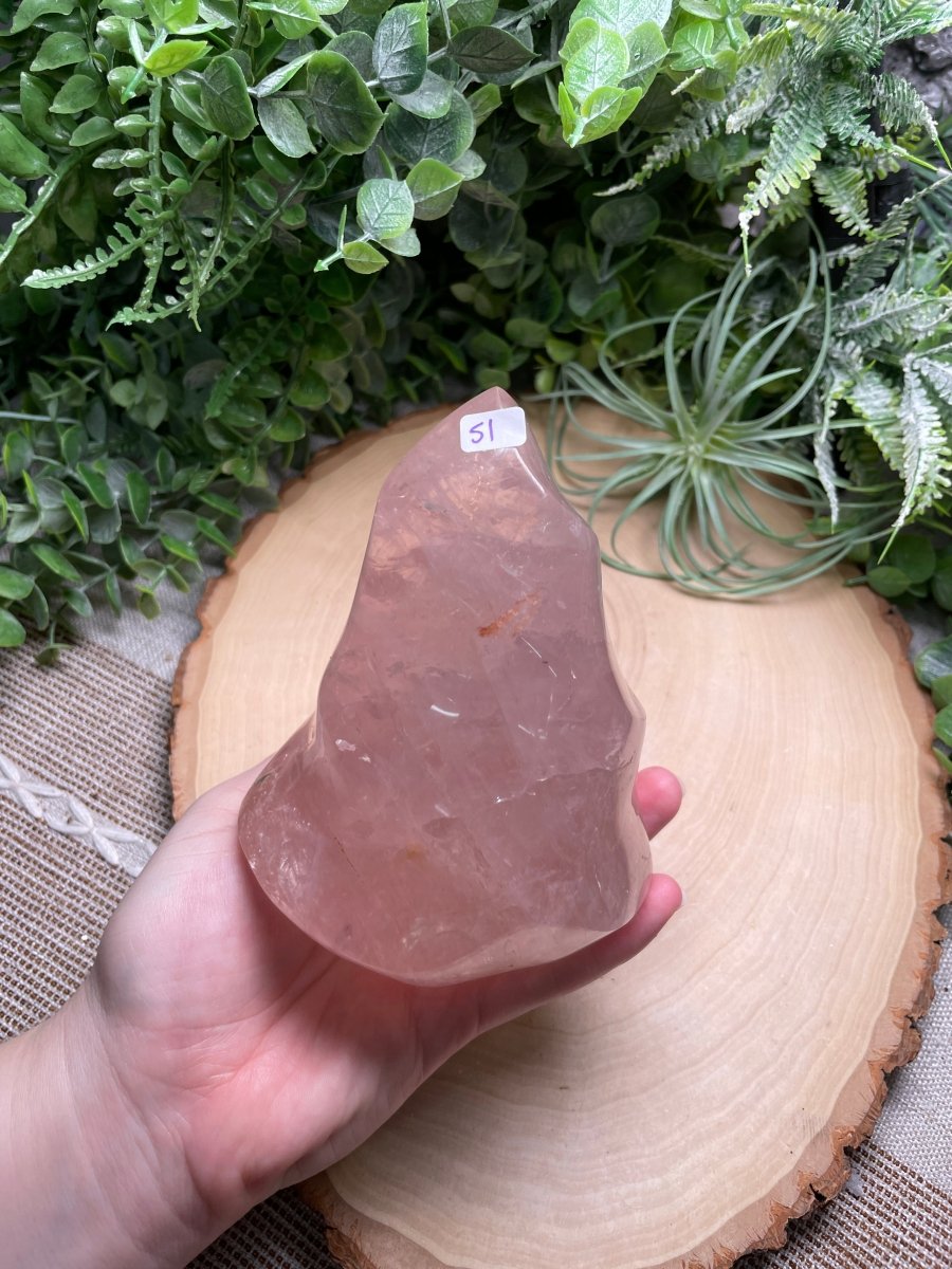 Rose Quartz Flame | Copper Ashes