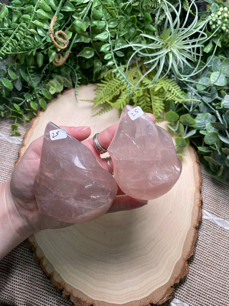 Rose Quartz Flame | Copper Ashes
