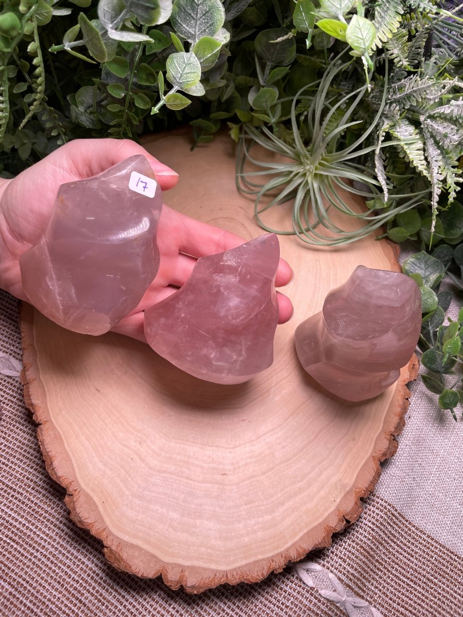 Rose Quartz Flame | Copper Ashes