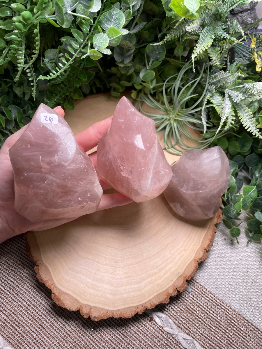 Rose Quartz Flame | Copper Ashes