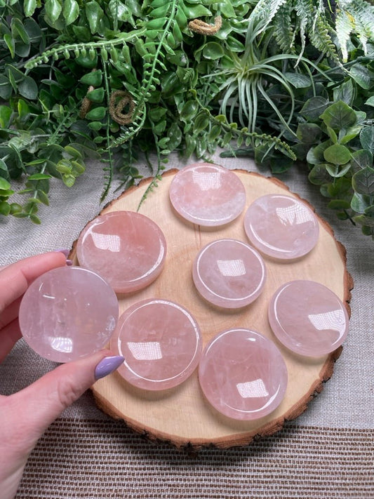 Rose Quartz Mini Bowl | Copper Ashes