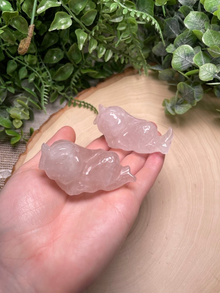 Rose Quartz Sleeping Mermaid | Copper Ashes