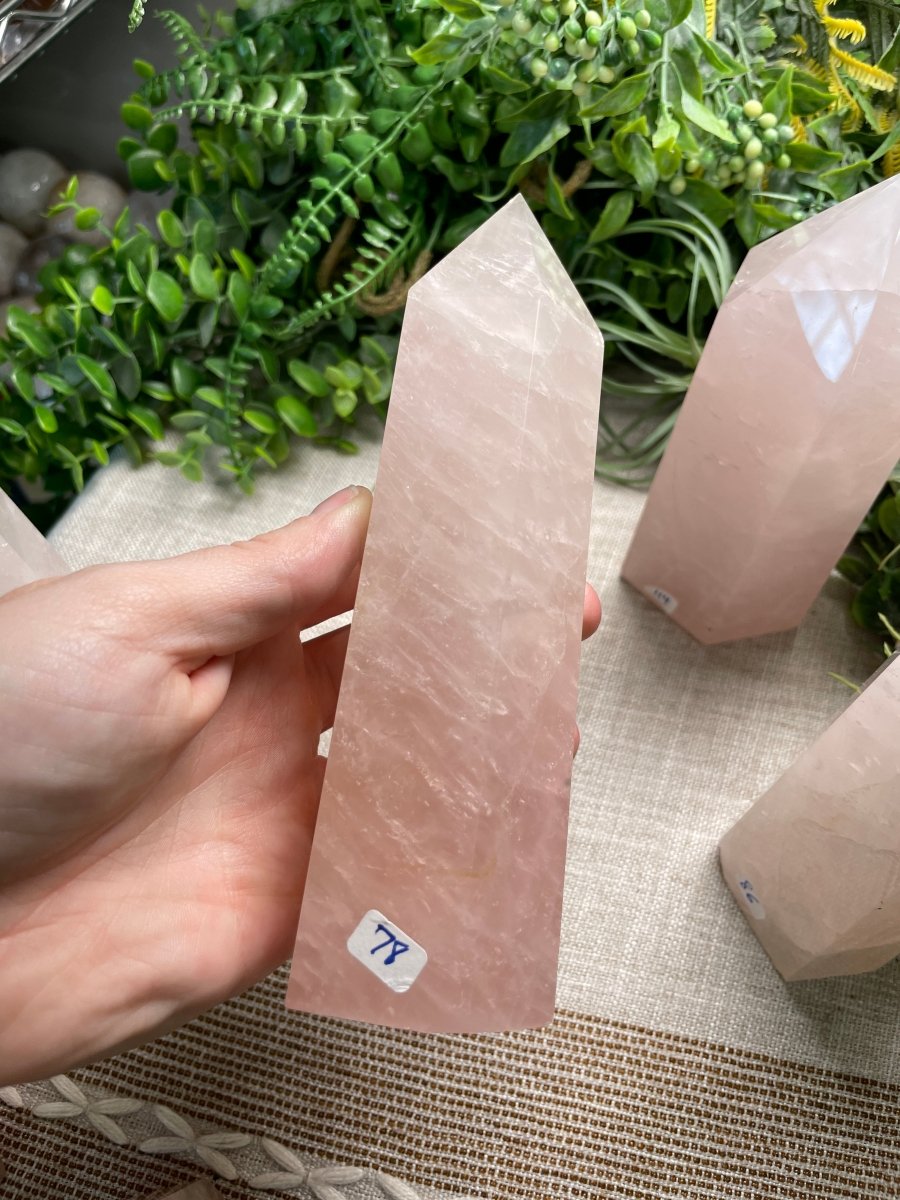 Rose Quartz Tower | Copper Ashes