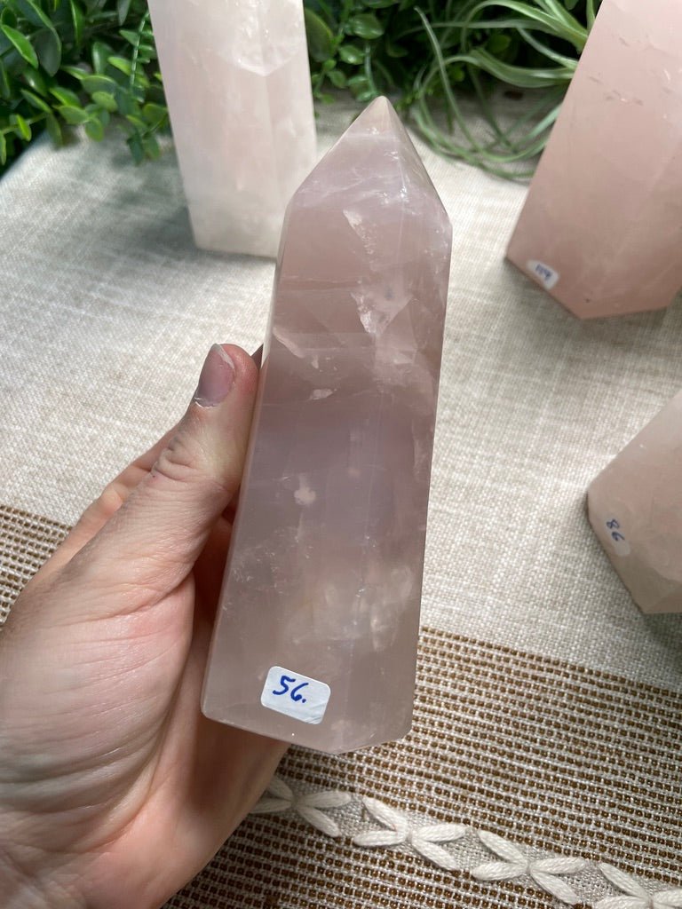 Rose Quartz Tower | Copper Ashes