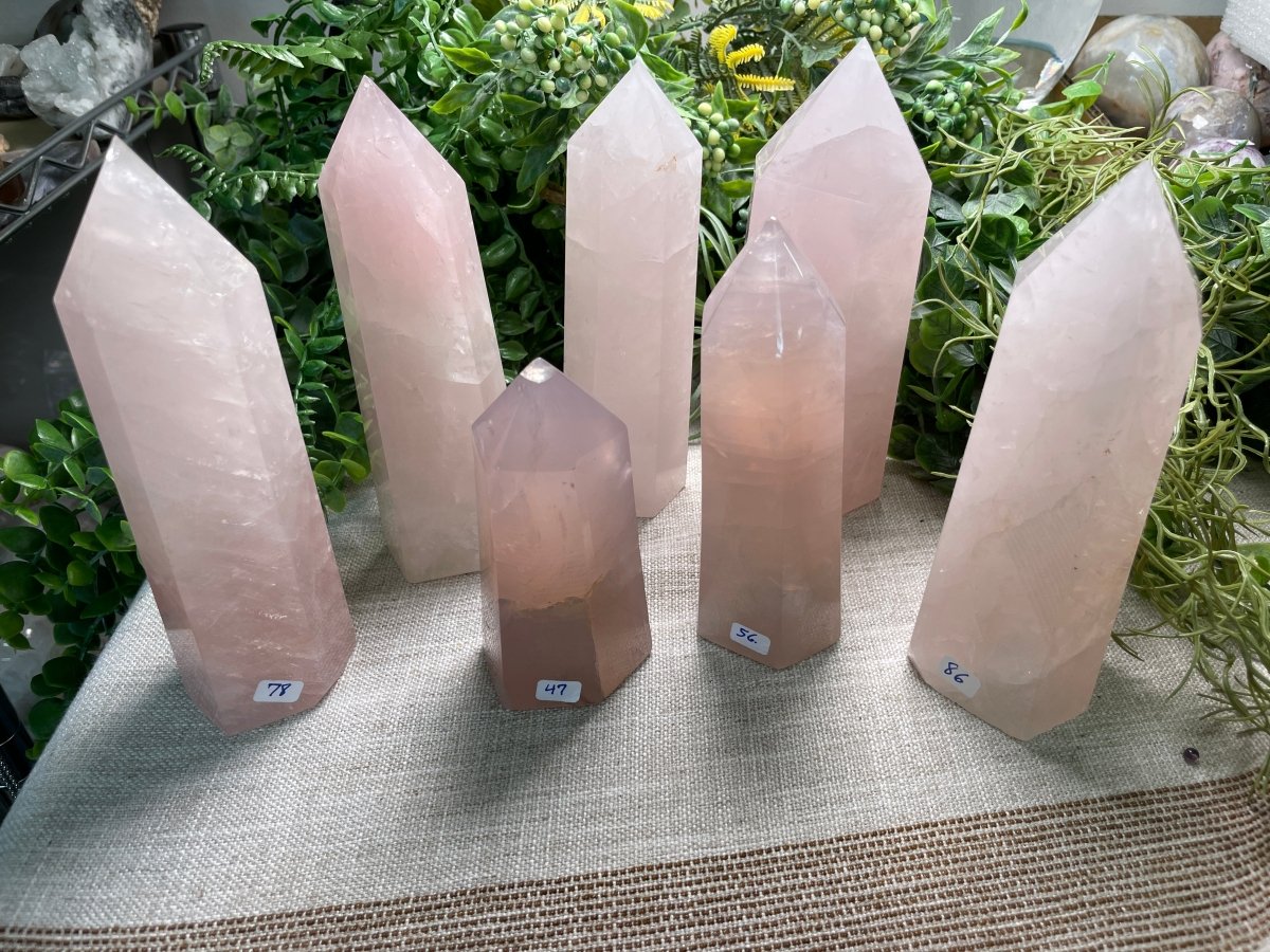 Rose Quartz Tower | Copper Ashes