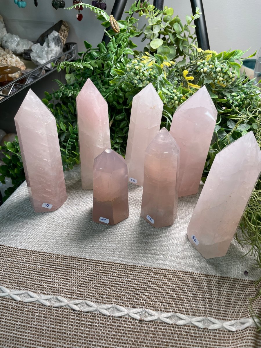 Rose Quartz Tower | Copper Ashes