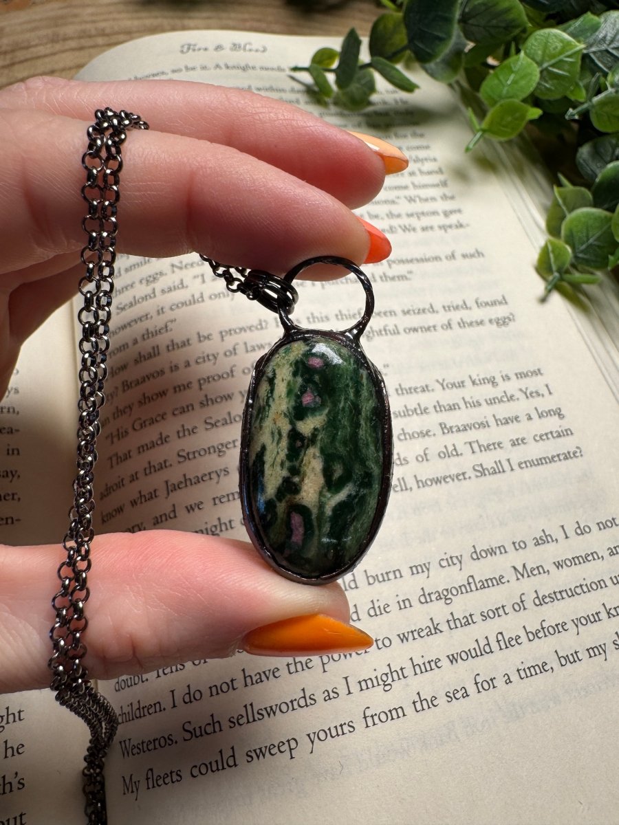 Ruby Fuchsite Necklace | Copper Ashes