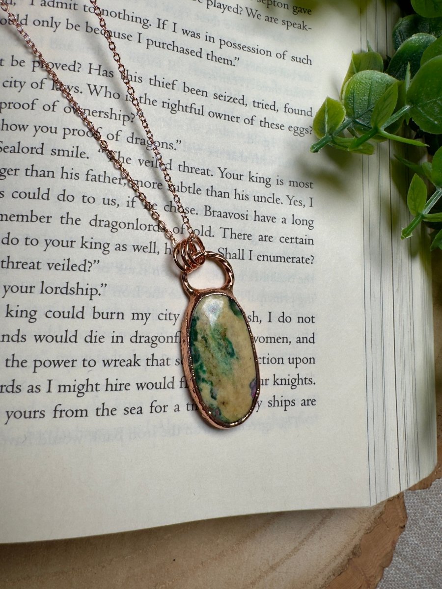 Ruby Fuchsite Necklace | Copper Ashes
