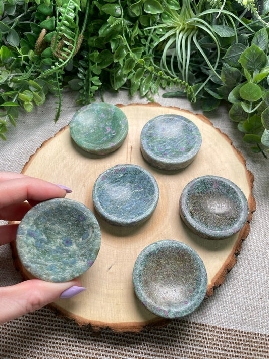 Ruby Fuschite Mini Bowl | Copper Ashes