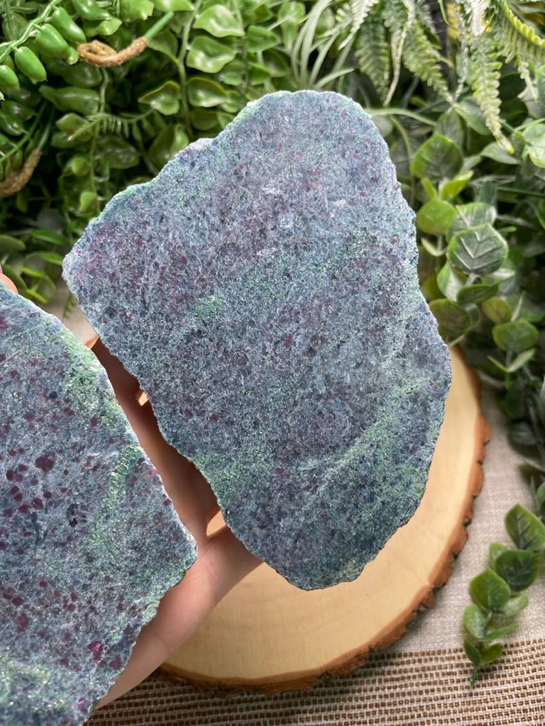 Ruby Fuschite Slab | Copper Ashes